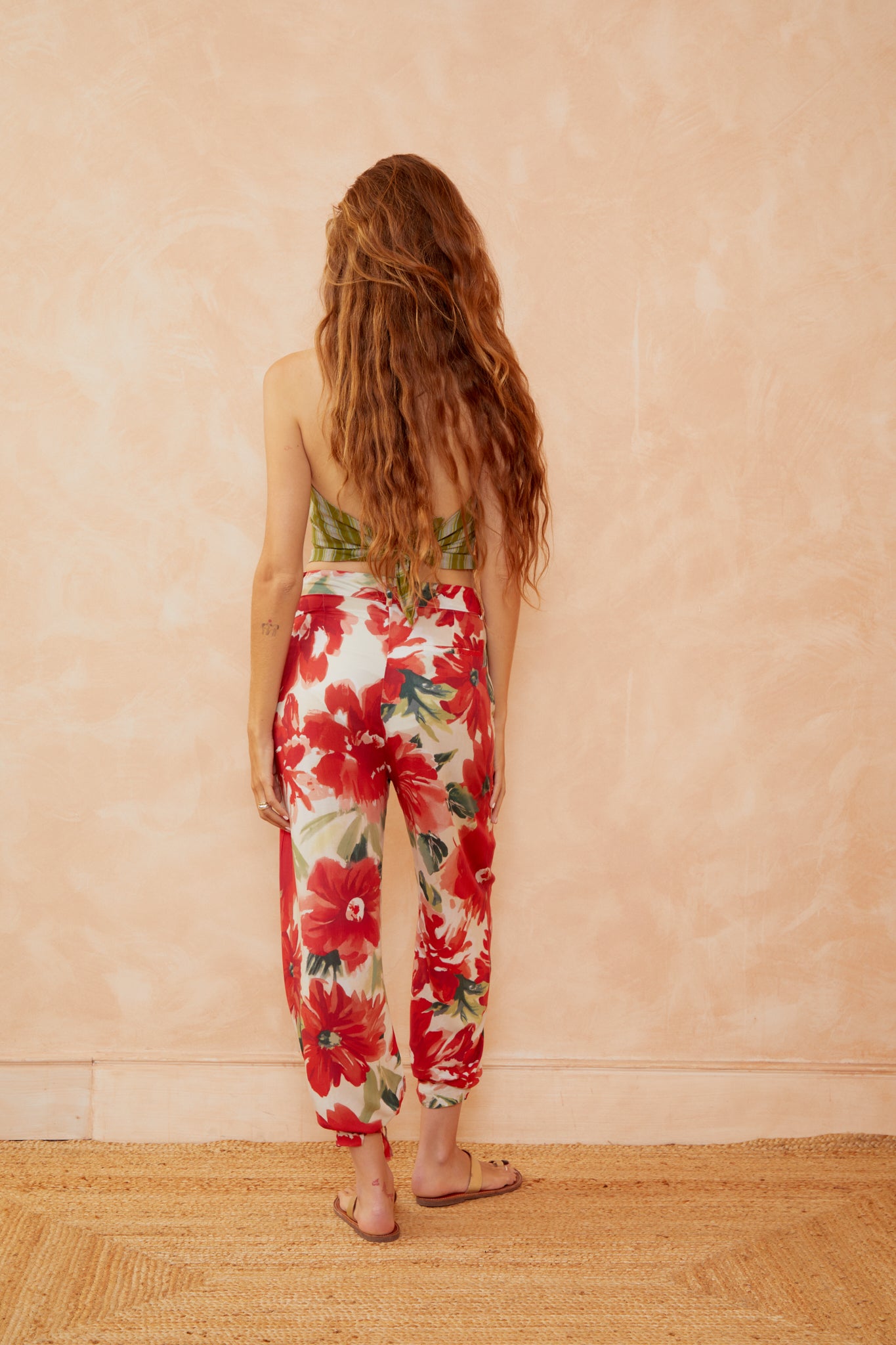 Samba Trousers — Red | DAHLIA - Dahlia