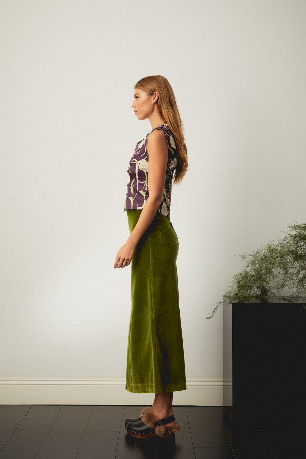 Tubo Skirt — Pistachio