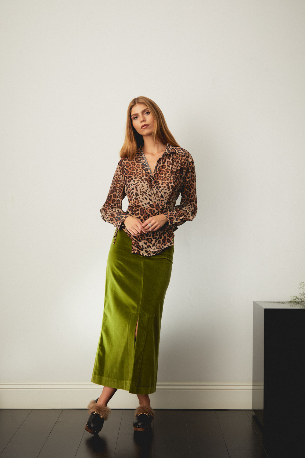 Tubo Skirt — Pistachio
