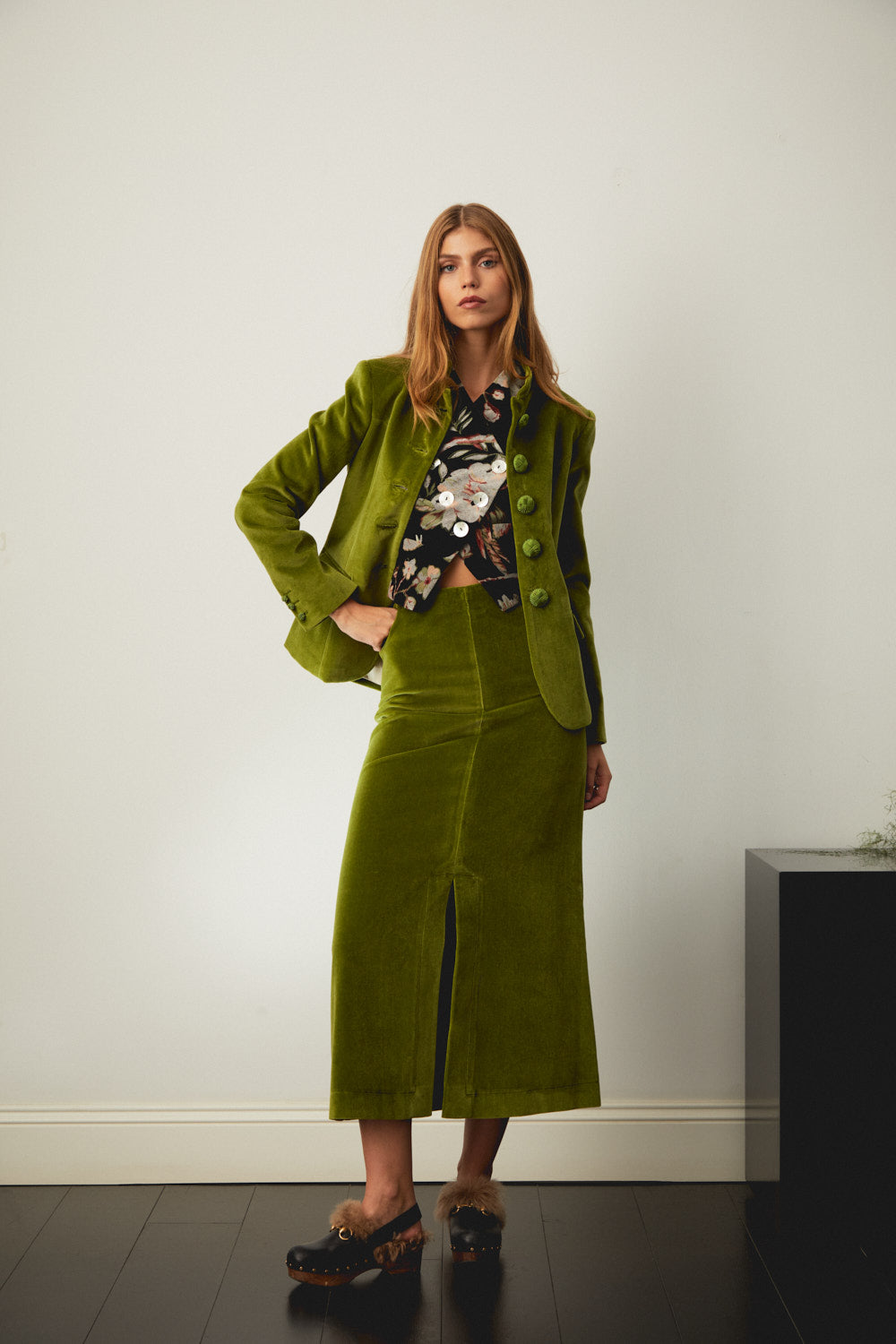 Tubo Skirt — Pistachio
